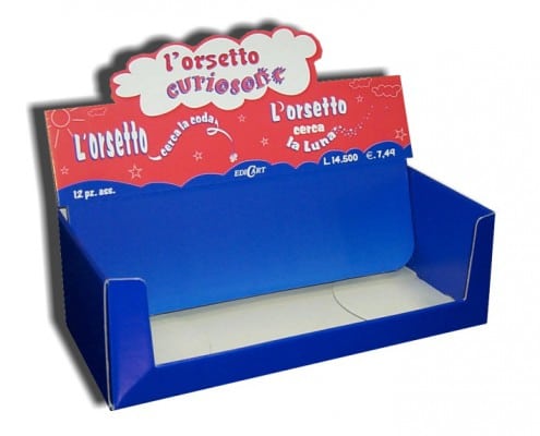 Display l'orsetto curiosone