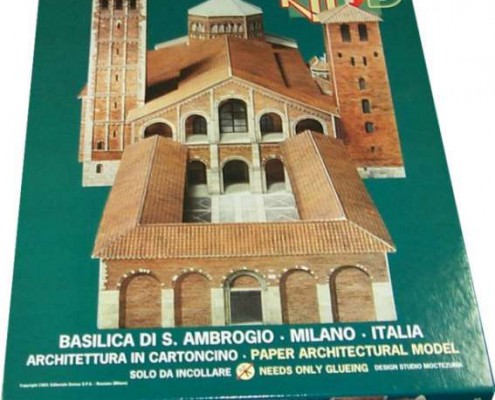 Scatola puzzle 3D Basilica S. Ambrogio